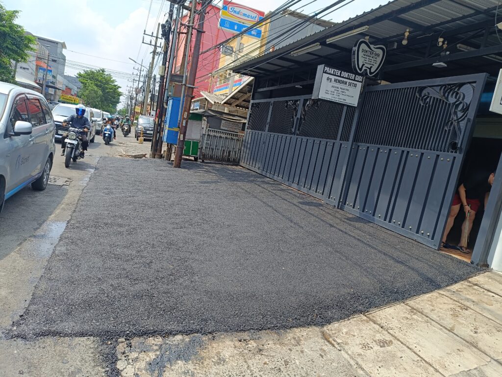 Hasil Akhir Proyek Depan Klinik dokter gigi